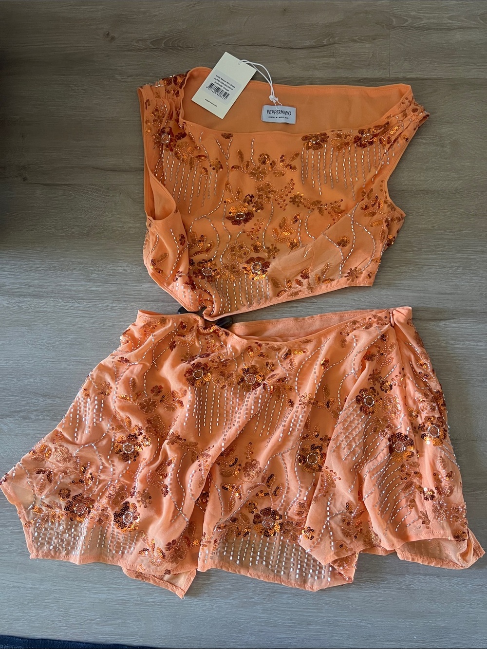 Peppermayo Aletta Sequin Mini Dress - Picture 4 of 5